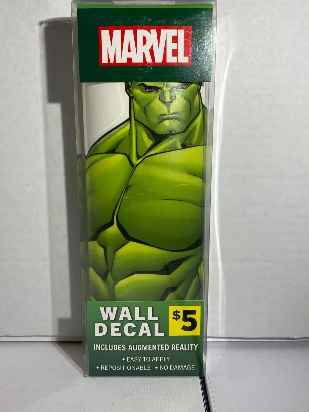 Marvel Incredible Hulk Wall Decal - with 3D Augmented Reality Interaction